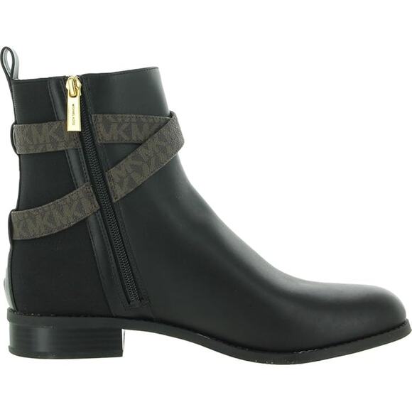 NWT Michael Kors Women's Ankle Side-Zip Flat Booties Size 7 - Picture 1 of 3